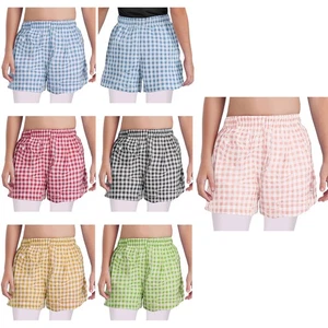 Kinder Mädchen Shorts Übung Hosen Hausbekleidung Unterteile Laufen Täglich - Picture 1 of 41
