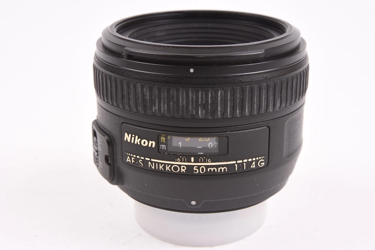 Nikon NIKKOR AF-S 50mm f/1.4 Camera Lenses for sale - eBay