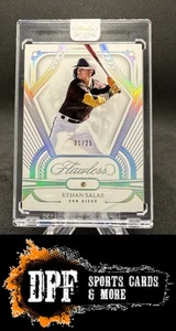 2024 Panini Flawless Baseball Gem Diamond #/25 Ethan Salas San Diego Padres - Picture 1 of 2
