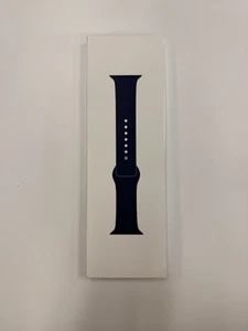 Apple Watch 46mm official Sport Band M/L.  Denim Blue silicone (official Apple) - Zdjęcie 1 z 5