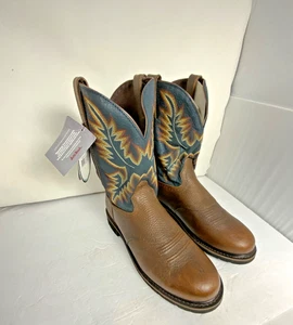 Justin stampede boots WK4665 SZ 13D NEW - Picture 1 of 6