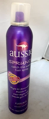 Aussie Sprunch AEROSOL Hairspray 10oz Flexible Hold Control ORIGINAL VERSION NEW - Image 1 of 4