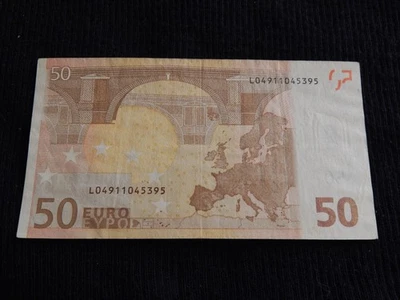Finland 50 EURO 2002 Duisenberg  printer D001E3 Circulated - Image 1 of 2