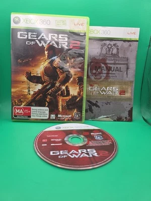 Gears of War 2 Xbox 360 PAL  Complete W Manual - VGC - Image 1 of 4