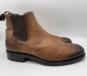 Wolverine Blvd Chelsea W990094 Herren Braun Leder Slipper Chelsea Stiefel Größe 12 - Bild 1 von 9