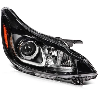 Conjunto de faros con proyector para Chevy SPARK 2019-2021 lado de pasajero negro Foto 1 de 4