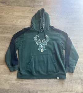 Sudadera con Capucha Milwaukee Bucks Fanatics Para Hombre L Verde Pullover NBA - Imagen 1 de 10
