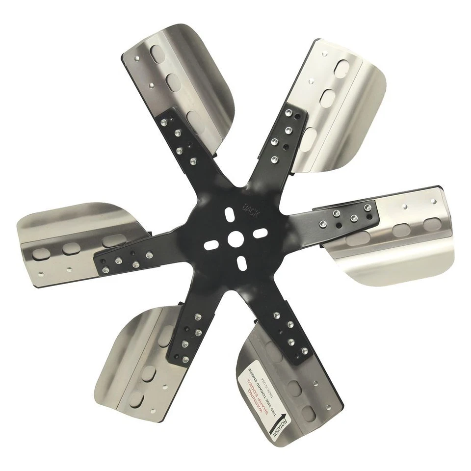 "Derale 17" Heavy Duty Stainless Steel Flex Fan Blades FITS Chrysler Valiant - Image 1 of 1