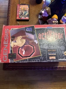 Controller completo Sega Genesis Activator con scatola e gioco Eternal Champions - Foto 1 di 11