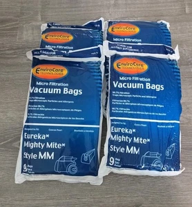 EnviroCare 36 Eureka MM Vacuum Bags 4 Packs Of 9 - Picture 1 of 6
