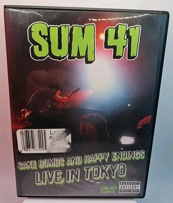 Sum 41 : Sake Bombs & Happy Endings Live In Tokyo (DVD, 2003) Region 0 All Free - Image 1 of 4