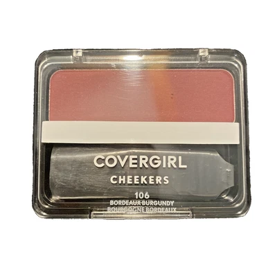 BRAND NEW CoverGirl Cheekers Face Blush, Bordeaux Burgundy 106, 0.12 oz - Image 1 of 2