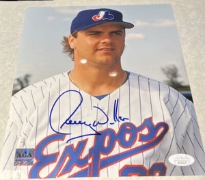 Larry Walker VINTAGE SIGNED Montreal EXPOS 8 X 10 Photo HOF 2020 - JSA Coa - Picture 1 of 2
