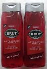 Brut Attraction Totale all-in-one Hair & Body Shower Gel,2 x 500 ml