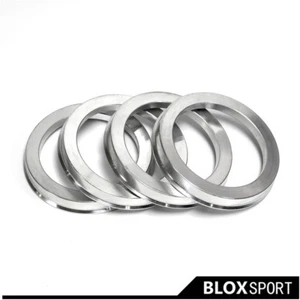 4pcs 57.1-73.1 Wheel Hub Rings for BENTLEY Continental Flying Spur / GT Aluminum - Picture 1 of 10