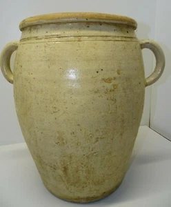 ANCIEN POT TERRE CUITE GRAND POT A GRAISSE CHARNIER déco jardin véranda  - Photo 1/12