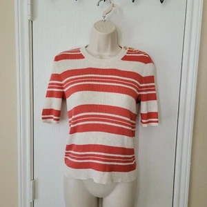 Madewell Ribbed Striped Sweater Top Small - Bild 1 von 6