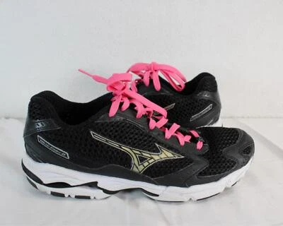 Mizuno Wave Legend 3 X10 Women's Size 9 Black White 320236.9073 FW077 - Image 1 of 4