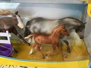 Breyer Model Horses Playful Pony Horse Family - Picture 1 of 4