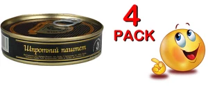 PACK 4 - PATA DE ESPADINES Brivais Vilnis 160gr Hecho en LATONIA - Imagen 1 de 1