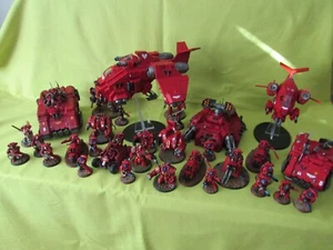 WARHAMMER 40K SPACE MARINES BLOOD ANGELS ARMY - MANY UNITS TO CHOOSE FROM - Picture 1 of 171