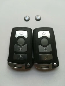 2 piezas Llavero Carcasa para BMW 745i 750i 750Li 760i 760Li LX8766S LX 8766 S SERIE 7 - Imagen 1 de 3