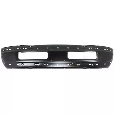 Front Painted Black Bumper Face Bar Steel For 1996-2002 Dodge Ram 1500 2500 3500 Foto 1 de 4