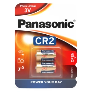 Panasonic CR2 DLCR2 ELCR2 CR15H270 3V Lithium Battery x 2 *Photo Use* - Picture 1 of 6