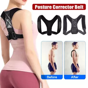 Shoulder Spine Posture Correction Band Humpback Back Pain Relief Corrector Brace - Picture 1 of 12