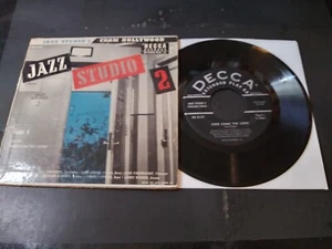 Jazz Studio 2 - Part 1 VG- Original 45RPM Decca 2157 EP Record & Pic Sleeve 1954 - Picture 1 of 5