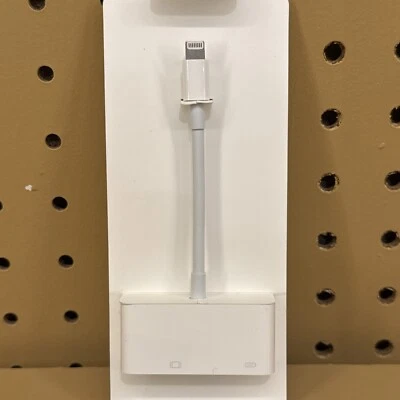 Apple OEM A1439 Lightning To VGA Adapter Dongle AV Connector - Image 1 of 2