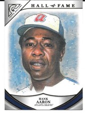 2019 Topps Gallery Hall of Fame Gallery #HOFG-13 Hank Aaron (Braves)
