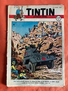 BELGISCHER STRUPPI NR. 15 VOM 10.04.1947 BLAKE ET MORTIMER CORENTIN CUVELIER LAUDY - Bild 1 von 1