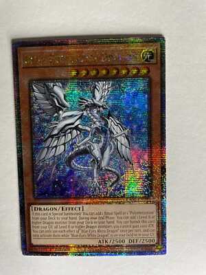 YuGiOh Blue-Eyes Abyss Dragon 1st Ed Quarter Century Secret Rare Pack Fresh - Image 1 of 2