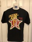 Pearl Jam Shirt L 2008 Usa Tour Ten Club Rare Dc Nj Ny Ct Ma Avocado Rare Vedder