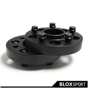 2x 25mm 1 inch  5x112 CB 66.5 Wheel Spacers for Audi A4 A5 A6 RS5 A8 Allroad SQ5 - Picture 1 of 12