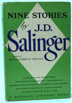 J.D. Salinger: Nine Stories. Modern Library HC DJ Foto 1 de 4