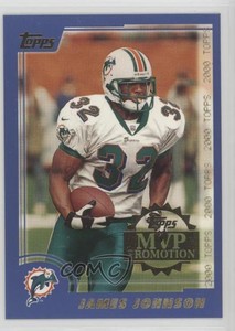 2000 Topps MVP Promotion Sweepstakes Entry /100 James Johnson