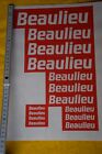 Beaulieu self-adhesive stickers 14x sheets size 35x25cm