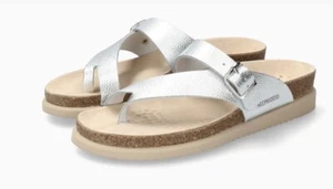 SANDALIAS MUJER MEPHISTO HELEN METALIZADAS PLATEADAS BAHIA TALLA 37 NUEVAS SIN CAJA - Imagen 1 de 12