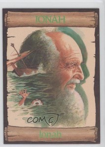 1989 re-Ed Bible Cards Jonah Jonah #5 0q3