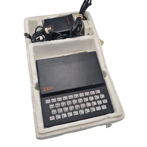 Sinclair ZX81 Personal Computer funktionstüchtig mit Netzteil Vintage Computing - Bild 1 von 9