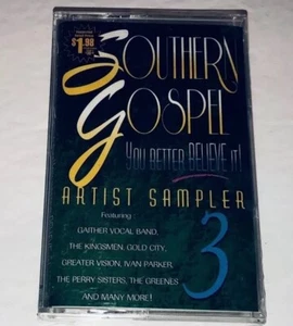 Southern Gospel You Better Believe It Artist Sampler Vol 3 Sealed Cassette 1S16 - Picture 1 of 4