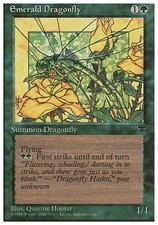 Emerald Dragonfly X4 (Chronicles) MTG (NM) *CCGHouse* Magic