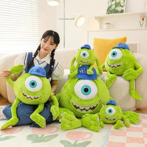 Disney Monsters University Mike Wazowski Plush Doll Toy Stuffed Throw Pillow Toy - Picture 1 of 13