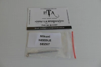 MIKUNI CARB NEEDLE JET  & CLIP 5EZ67  x 1 Each  ** SEE NOTES** - Image 1 of 4