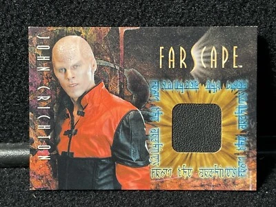 FARSCAPE CRICHTON COSTUME MEMORABILIA BLACK VARIANT CARD CC3 BY RITTENHOUSE - Image 1 of 3