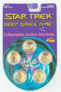 Vintage Star Trek Deep Space Nine 5 Collectable Action Marbles Set 1993 Sealed - Bild 1 von 12