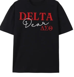 Delta Short Sleeve Black Dear 3XL ; T Shirt Bust 57 inch - Picture 1 of 1