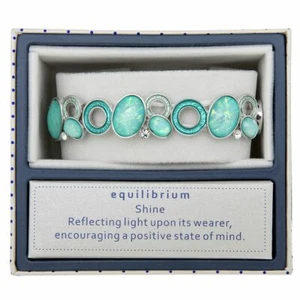 Bracciale Equilibrium Circles Pietre di Luna Nuovo di Stato - Foto 1 di 1